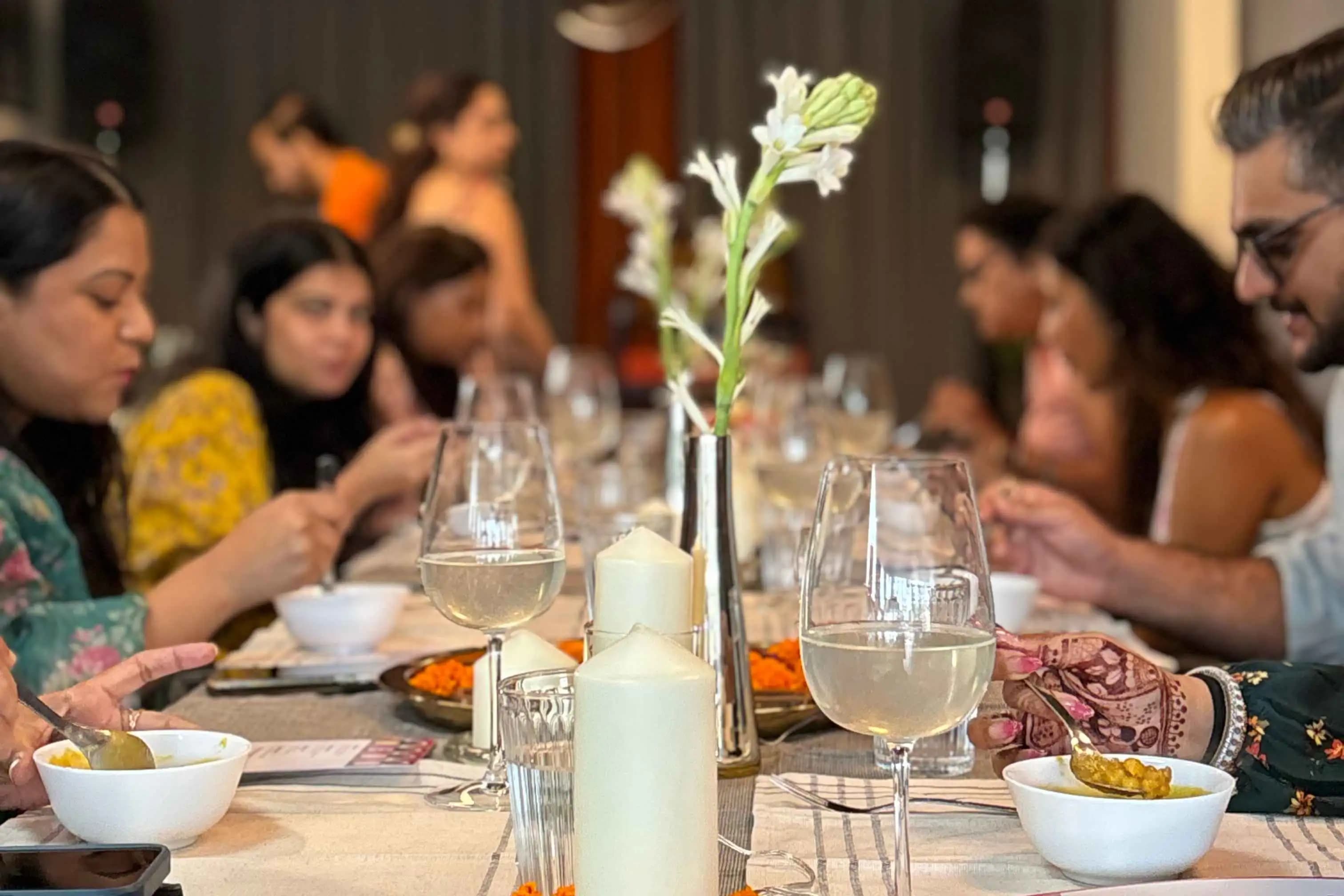 A Modern Bengali Dinner Party
