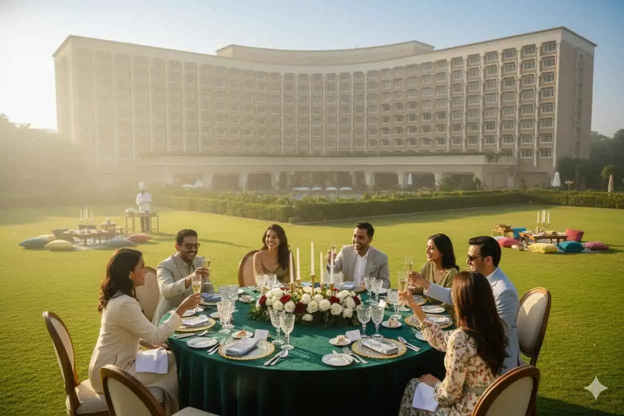 Countryside New Year Brunch with Strangers at Taj