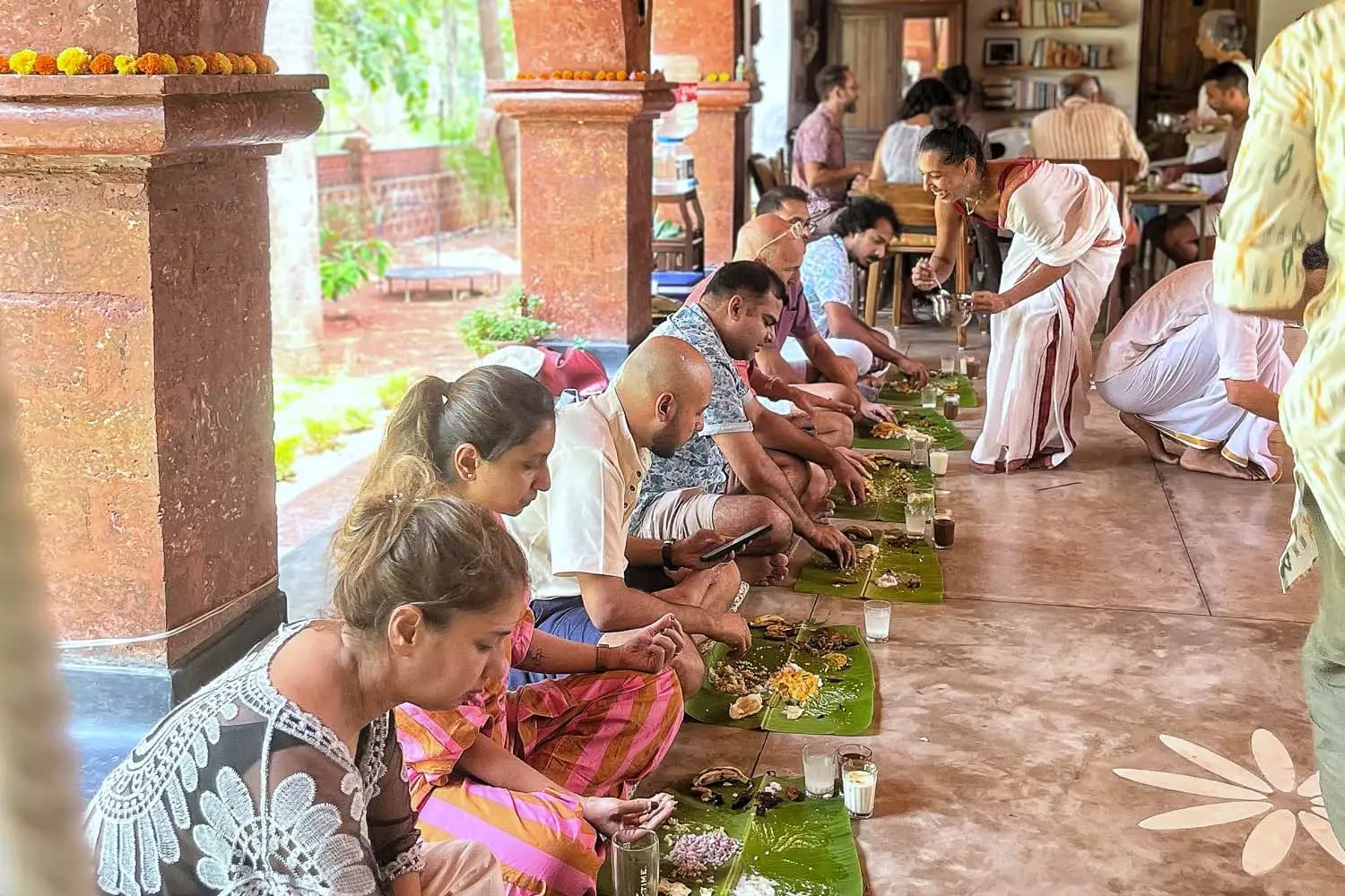 Vishu Sadhya with the Sumitrans